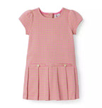 The Houndstooth Pleated Dress