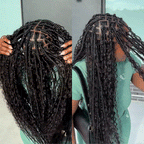 QVR Water Wave Bulk Hair Extensions for Boho Knotless Braiding