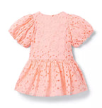 Serena Williams x Janie and Jack Peach Point Matching Dress