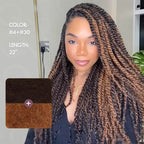 QVR #4+#30 Two Colors Afro Kinky Bulk Human Hair For Braiding DreadLock