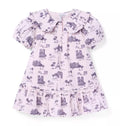 Paris Ruffle Collar Dress