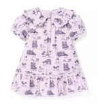 Paris Ruffle Collar Dress