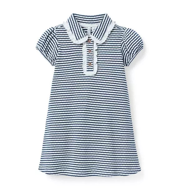 Textured Striped Dress