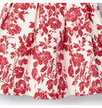 The Floral Quilted Bow Dress