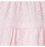 Eyelet Tiered Party Dress