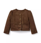 The Sueded Puff Sleeve Jacket