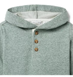 Herringbone Hooded Sweatshirt