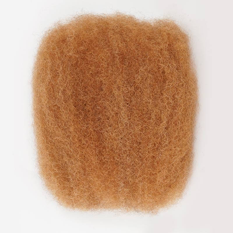 QVR #27/30 Afro Kinky Bulk Mixed Color Human Hair for Braiding DreadLock