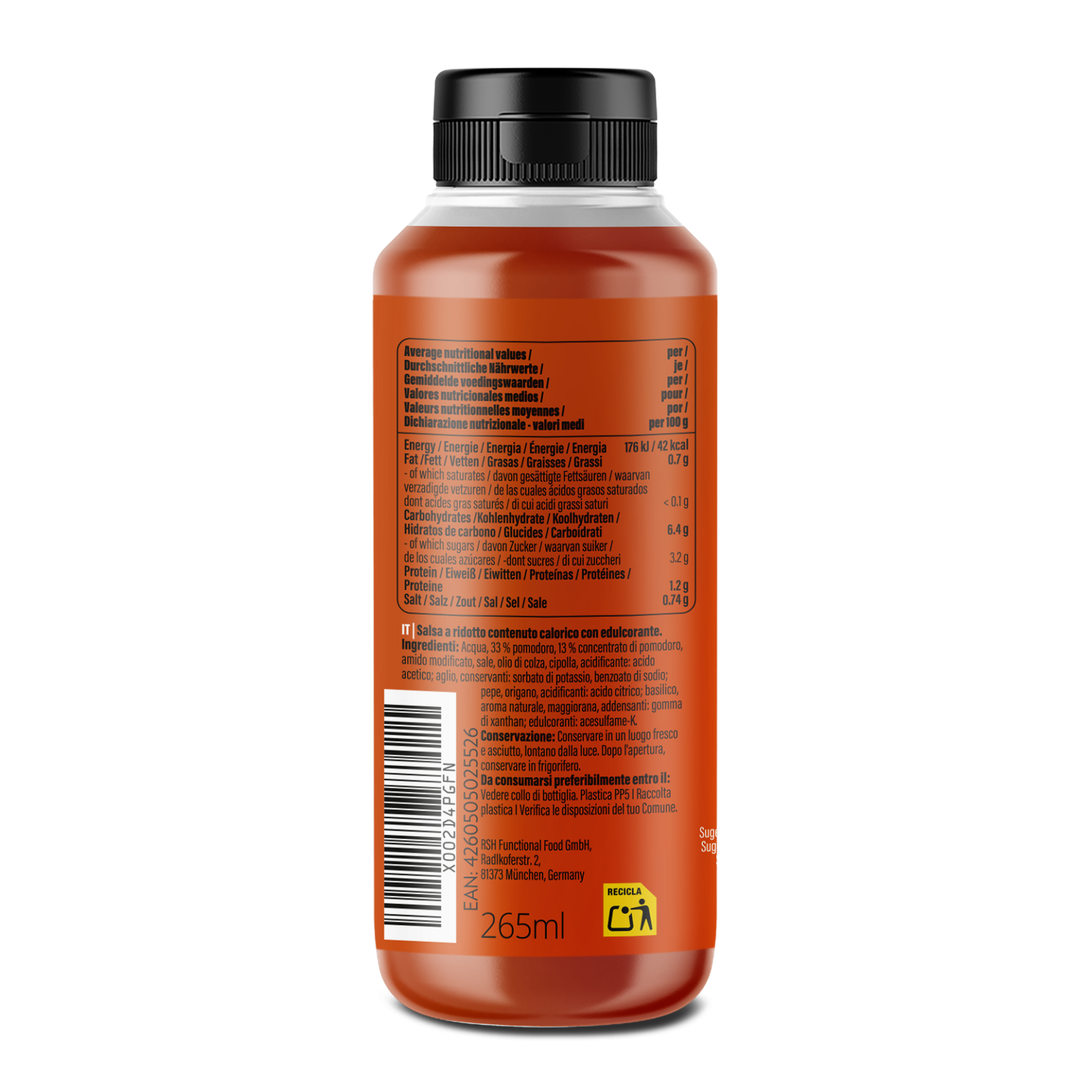 Mamma Mia Zero Saucen (265ml)