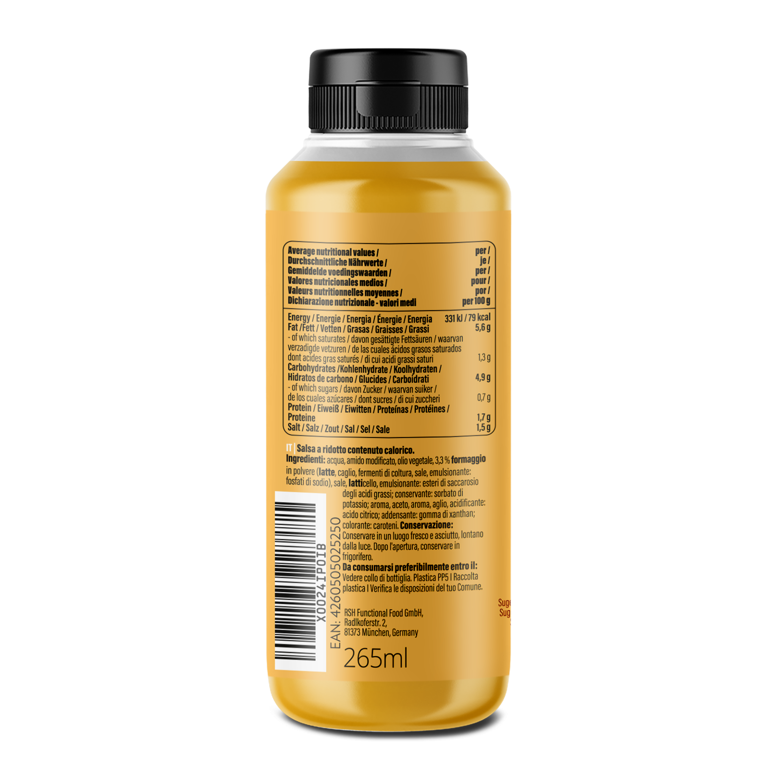 Mamma Mia Zero Saucen (265ml)