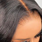 QVR Body Wave Real Brazilian Black Hair Lace Wigs Hair 180% Density 13x4 Lace Frontal Wigs