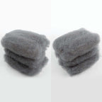 QVR Brazilian Grey Color Remy Hair Afro kinky Bulk Human Hair For Braiding Dreadlock Hair